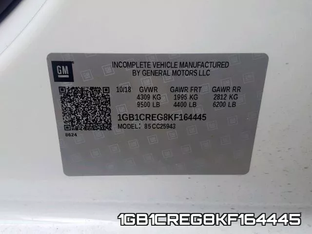 1GB1CREG8KF164445 фото 2