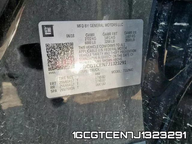 1GCGTCEN7J1323291 фото 2