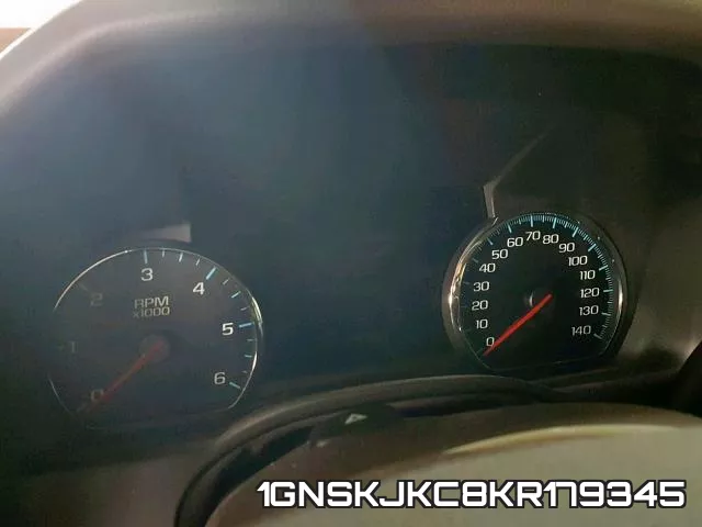 1GNSKJKC8KR179345 фото 9
