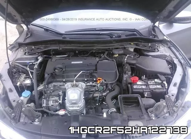 1HGCR2F52HA122738 фото 2