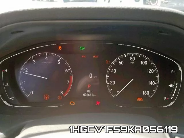 1HGCV1F59KA056119 фото 9