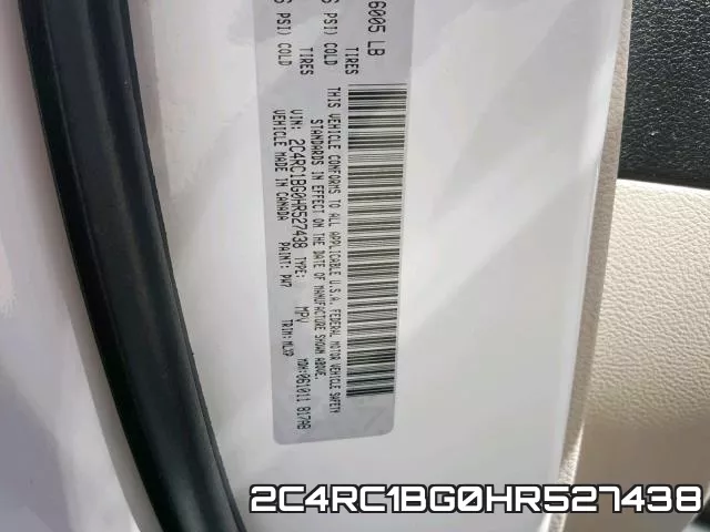 2C4RC1BG0HR527438 фото 2