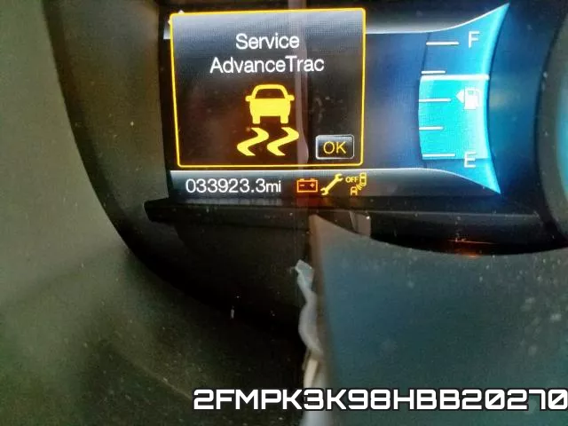 2FMPK3K98HBB20270 фото 9