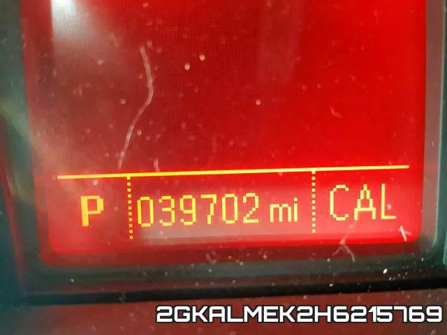 2GKALMEK2H6215769 фото 9