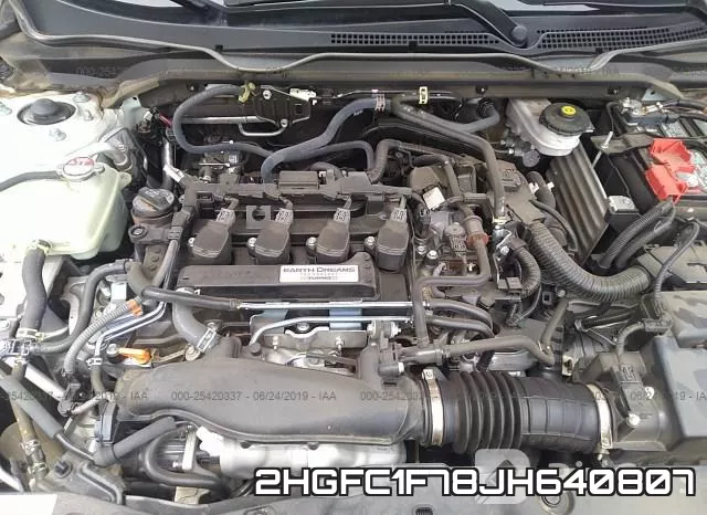 2HGFC1F78JH640807 фото 2