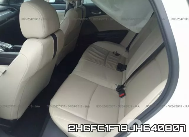 2HGFC1F78JH640807 фото 9