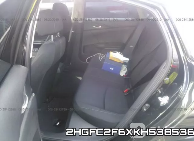 2HGFC2F6XKH538536 фото 9