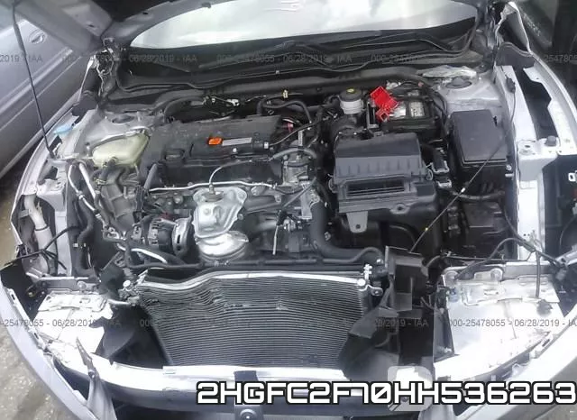 2HGFC2F70HH536263 фото 2