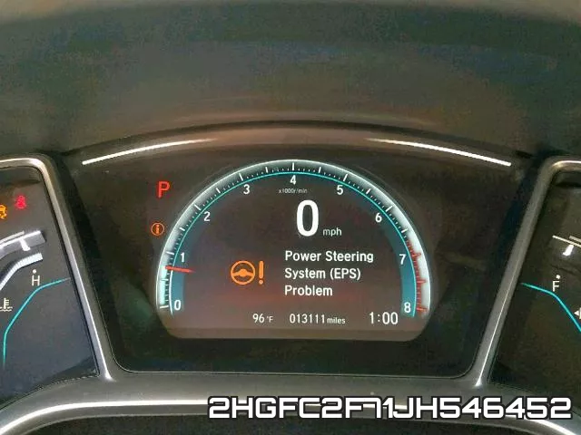 2HGFC2F71JH546452 фото 9