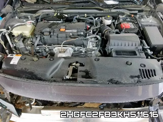 2HGFC2F83KH511616 фото 8