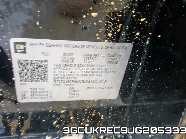 3GCUKREC9JG205333 фото 2