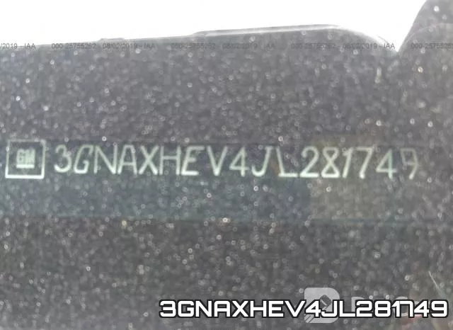 3GNAXHEV4JL281749 фото 10