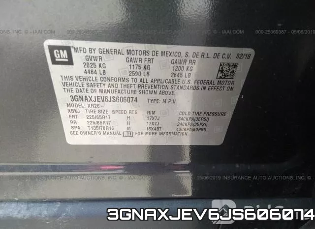 3GNAXJEV6JS606074 фото 10