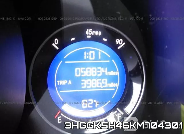 3HGGK5H46KM704301 фото 8