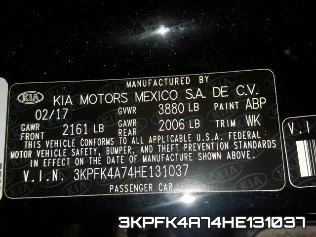 3KPFK4A74HE131037 фото 2