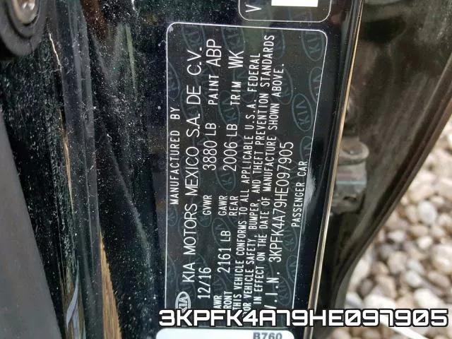 3KPFK4A79HE097905 фото 2