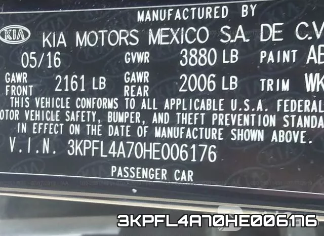3KPFL4A70HE006176 фото 10