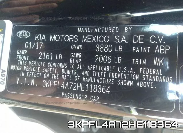 3KPFL4A72HE118364 фото 10