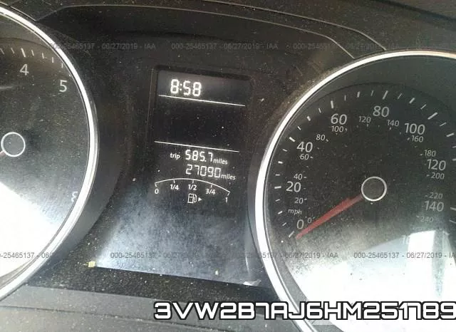 3VW2B7AJ6HM251789 фото 8