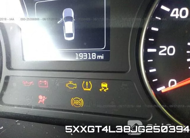 5XXGT4L38JG250394 фото 8