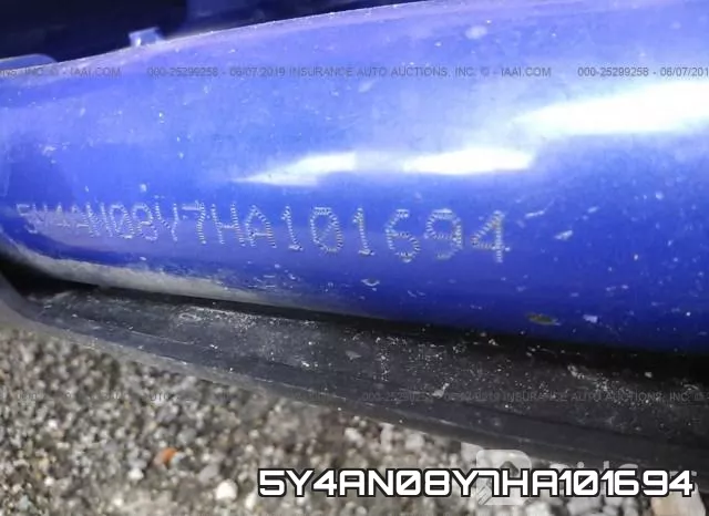 5Y4AN08Y7HA101694 фото 2