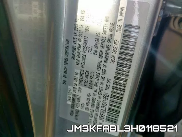 JM3KFABL3H0118521 фото 2