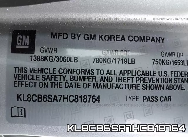 KL8CB6SA7HC818764 фото 10