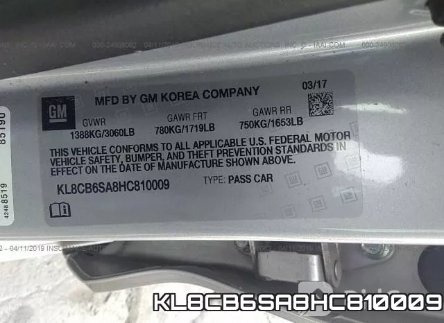 KL8CB6SA8HC810009 фото 10