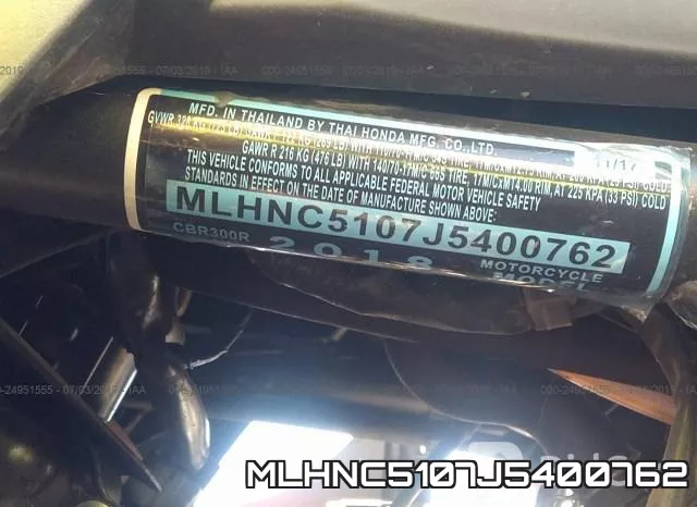 MLHNC5107J5400762 фото 2