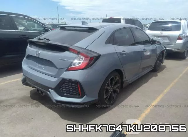 SHHFK7G47KU208756 фото 5