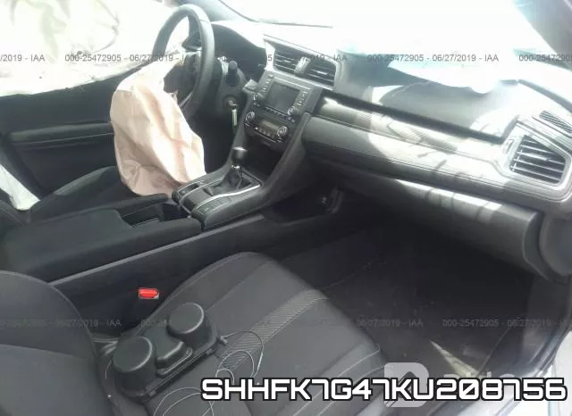 SHHFK7G47KU208756 фото 6