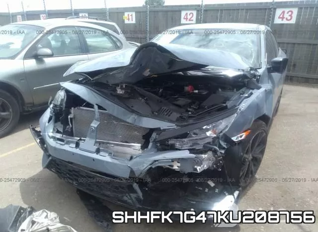 SHHFK7G47KU208756 фото 7