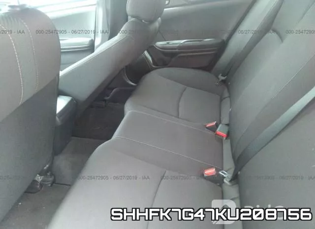 SHHFK7G47KU208756 фото 9