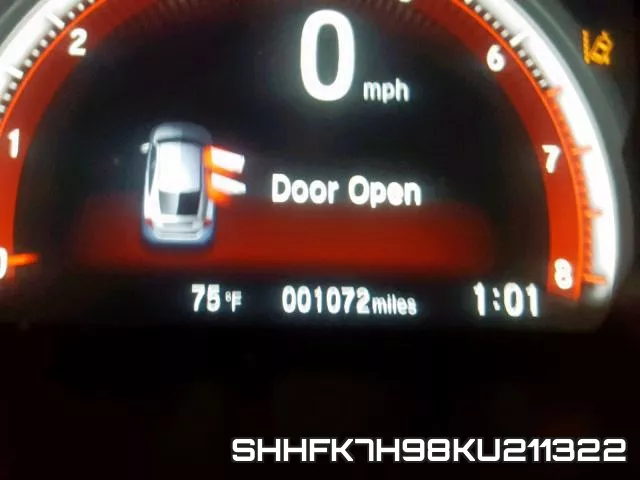 SHHFK7H98KU211322 фото 9
