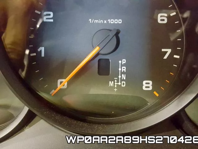 WP0AA2A89HS270426 фото 9