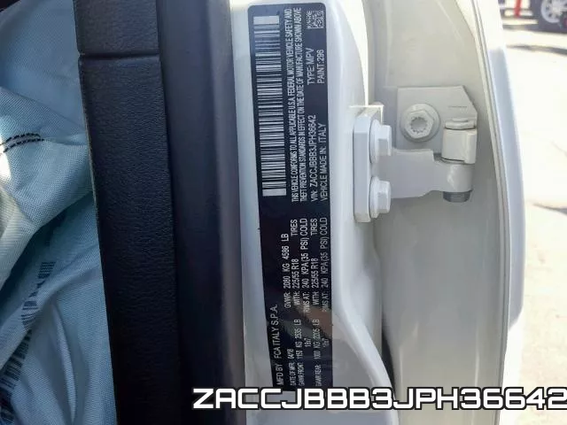 ZACCJBBB3JPH36642 фото 2