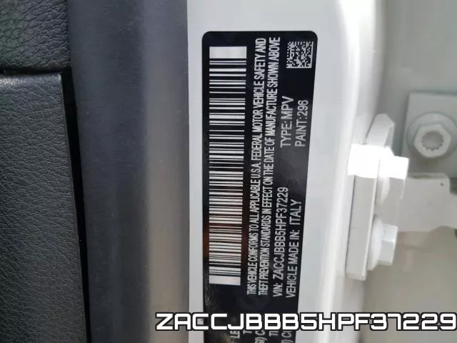 ZACCJBBB5HPF37229 фото 2