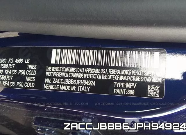 ZACCJBBB6JPH94924 фото 10