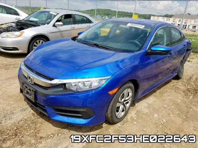 19XFC2F53HE022643 фото 3
