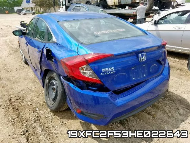 19XFC2F53HE022643 фото 4