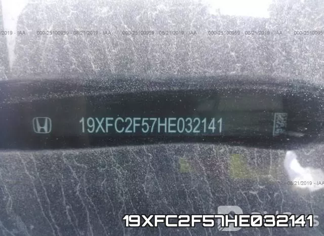 19XFC2F57HE032141 фото 10