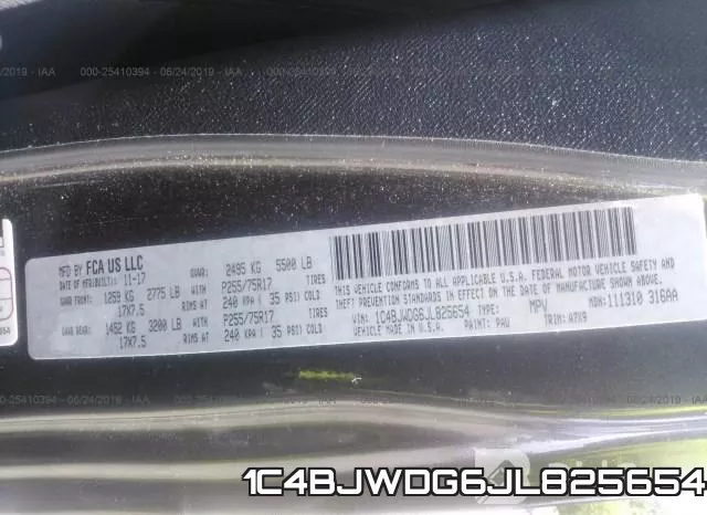 1C4BJWDG6JL825654 фото 10