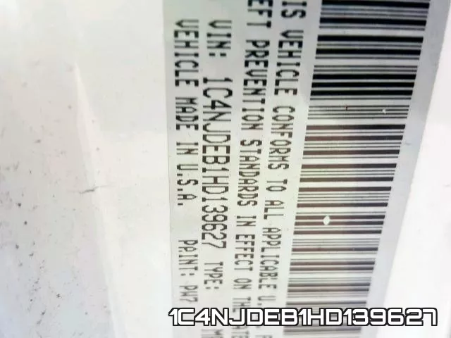 1C4NJDEB1HD139627 фото 2