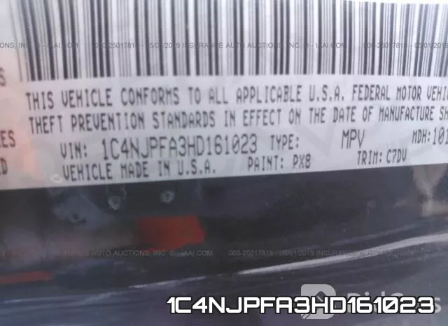 1C4NJPFA3HD161023 фото 10