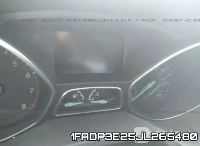 1FADP3E25JL265480 фото 8