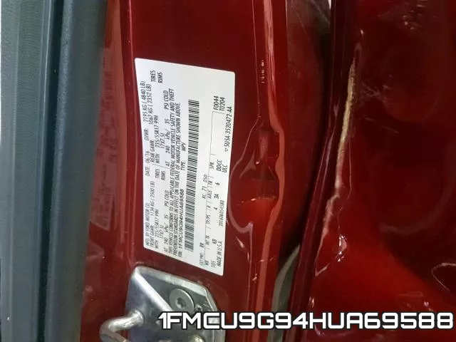 1FMCU9G94HUA69588 фото 2