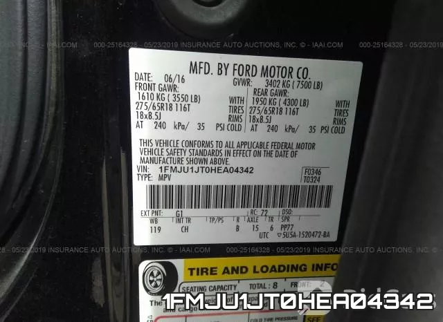1FMJU1JT0HEA04342 фото 10