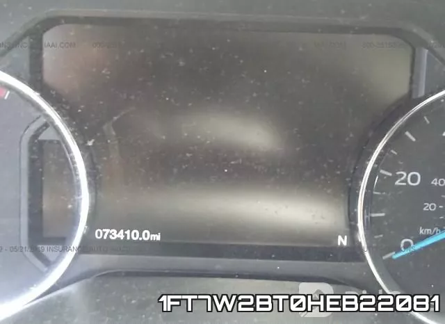 1FT7W2BT0HEB22081 фото 8