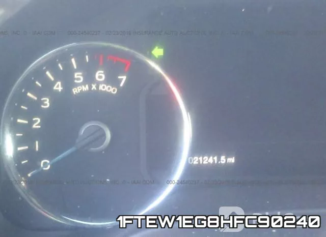 1FTEW1EG8HFC90240 фото 8