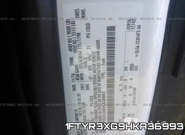1FTYR3XG9HKA36993 фото 10